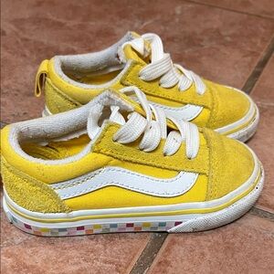 Vans yellow sneakers